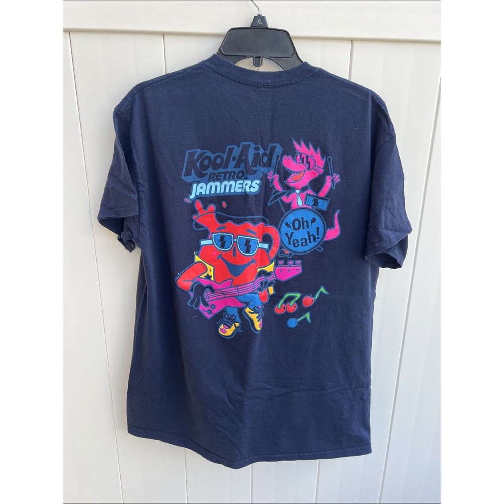 Kool-aid OH YEAH! Big Logo Tee Shirt Retro Jammers Mens Large